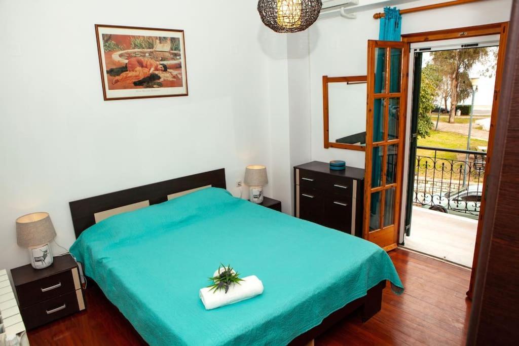 City Center, Sea View Apartment, Amelia! Anemomylos Exterior foto